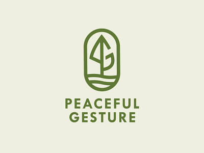 Peaceful Gesture brand design branding designer freelance identity design logo logodesign