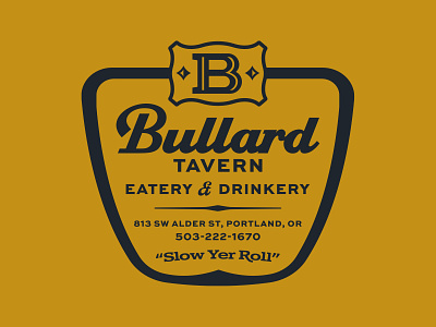 Bullard Tavern brand design brand identity branding design designer freelance identity design logo logodesign restaurant restaurant branding restaurant logo tavern