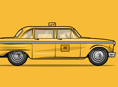 Taxi illustration