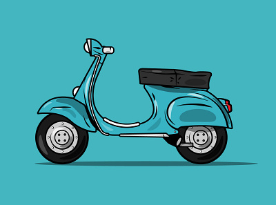 Vespa illustration