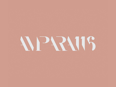 Ampara 116 design logo minimal typography