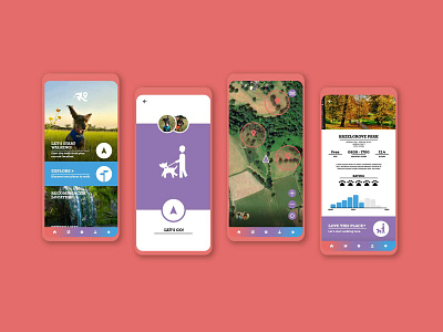 Reactive Dogs Tracker app concept