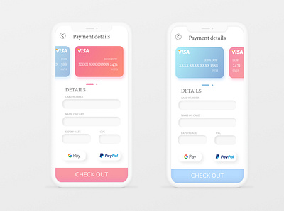 Credit Card Checkout banking credit card checkout creditcard design ui