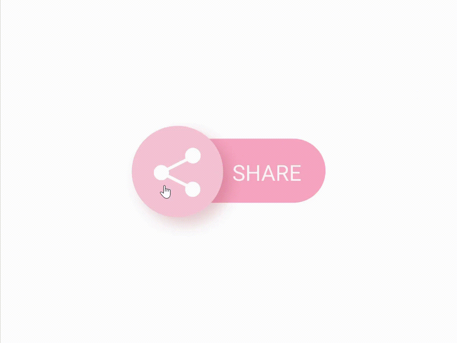 Share button dailyui design share ui