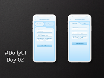 Payment #DailyUI app checkout creditcard dailyui dailyuichallenge payment ui ux
