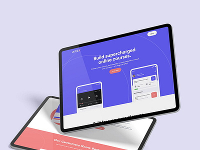 Apex - Saas Website UI/UX by Appleby Creative on Dribbble