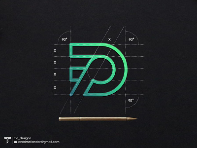 DP Monogram Logo brand