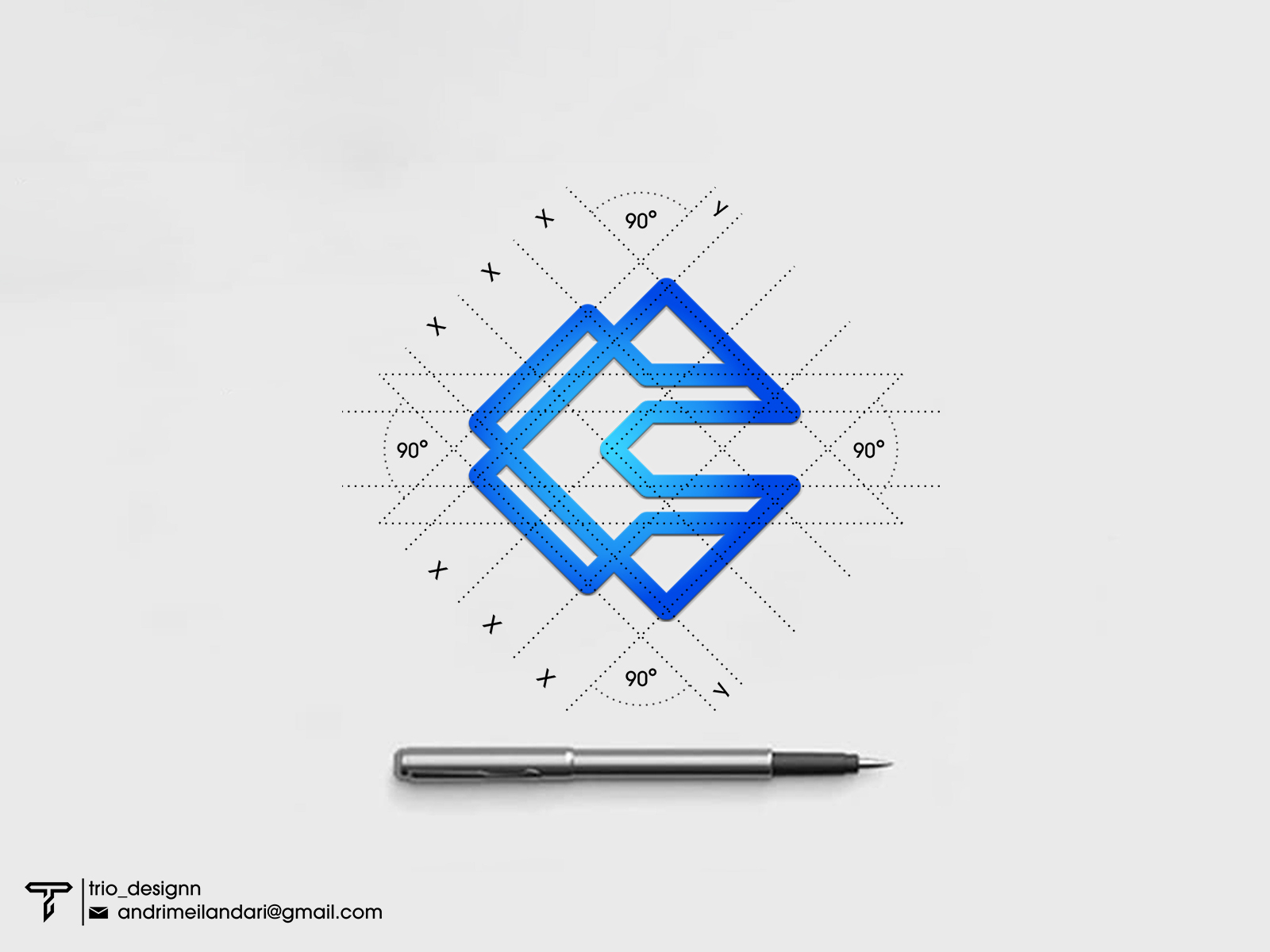 C Monogram Logo by trio_designn on Dribbble