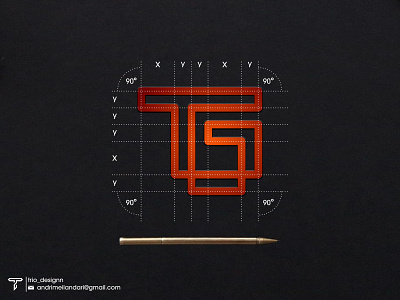 TG Monogram Logo brand