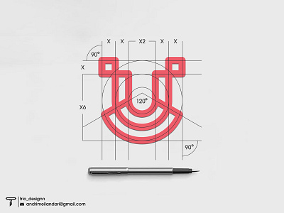 U Monogram Logo brand