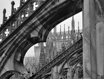 Milan Cathedral architecture architecture cathedral catholic detail gothic grey italy milan milano photography shot terraces