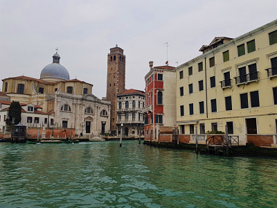 Cloudy day in Venice