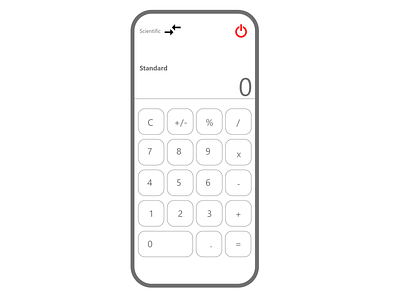Daily UI 004 - Calculator adobe xd calculator ui dailyui dailyuichallenge design ui