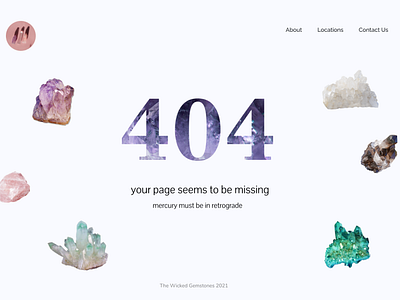 404 Page | The Wicked Gemstones