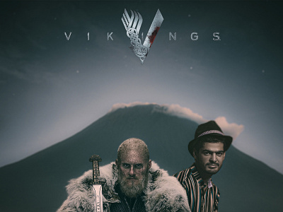 Viking Series Poster design digital poster movie poster movie poster concept photoshop manipulation phtoshop art poster poster design viking poster