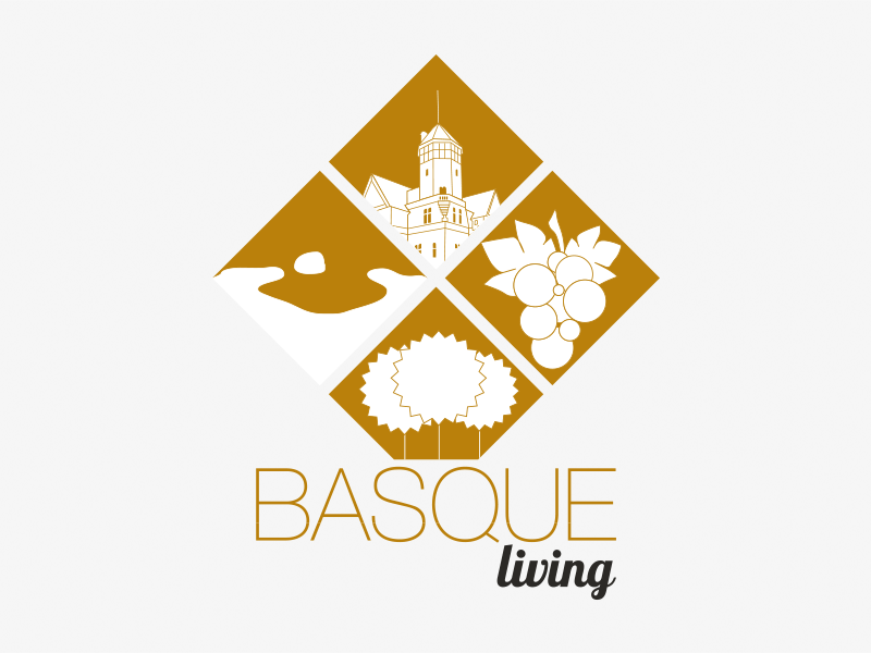 Basque Living basque country brand branding design eo identity logo tourism