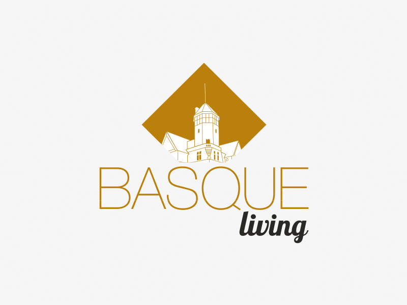 Basque Living: Professional basque country brand branding design eo identity logo tourism