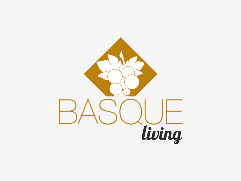 Basque Living: Gastronomy basque country brand branding design eo identity logo tourism