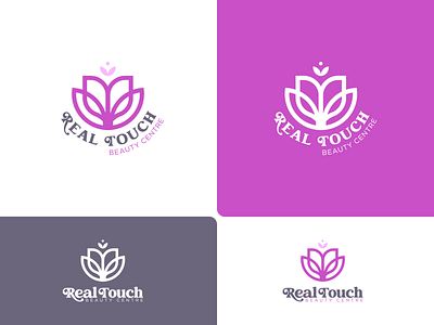 Real Touch ( beauty center) logo