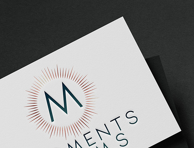 Moments By Mims Logo Design branding design logo mockup typography