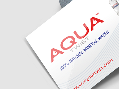 Aqua Twist Business Cards toddnetworks