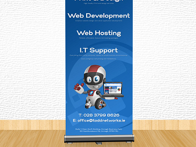 TN Roll-up banner toddnetworks