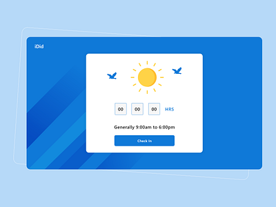 Check In UI UX Design check in check in system design employee system employees graphic design graphics office ui ui ux webdesign website concept