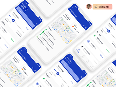 Track your Shipment app design mobile app mobile app design mobile design mobile ui ui ui design uidesign visual design