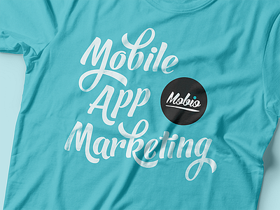 Typography T-Shirt branding identity logo mobio t shirt tee typo typography