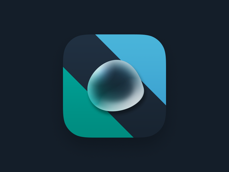 Waterdrop Icon By Anton Tkachuk On Dribbble