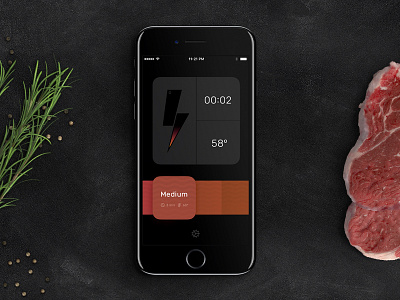 Steak Timer App app dish ios iphone meat recipe steak timer