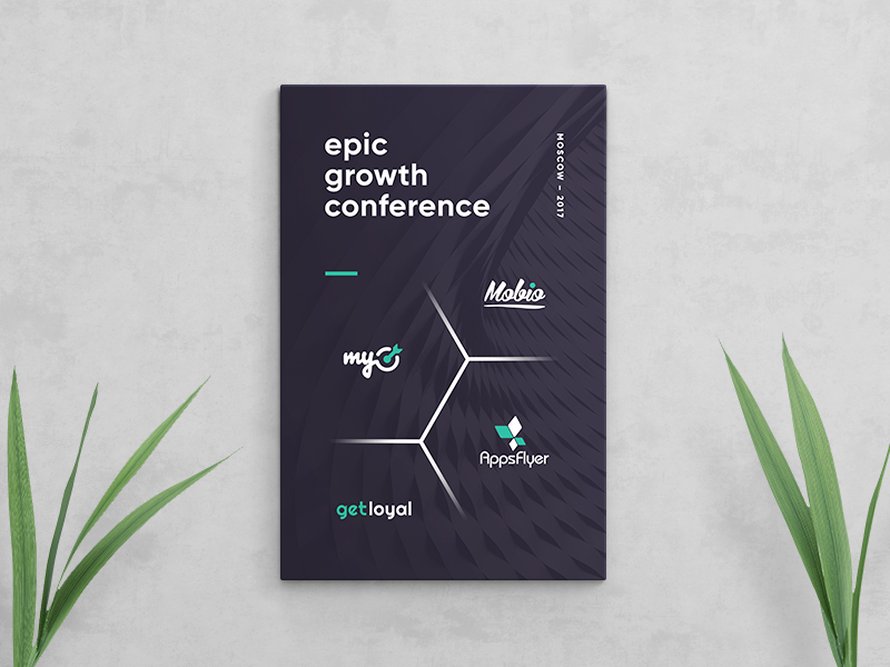 Epic Growth Conference by Anton Tkachuk on Dribbble