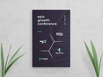 Epic Growth Conference conf conference poster wall