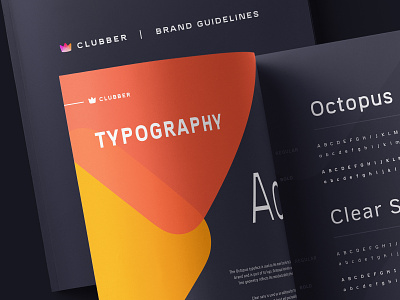 Clubber Branding: Typography brand font logo typeface
