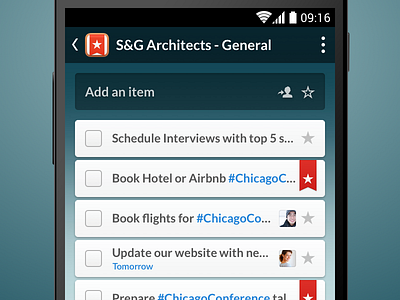 Wunderlist 3 - Item View