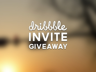 Double Dribbble Invite Giveaway dribbble dribbble invite giveaway invite invite giveaway