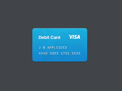 J N Appleseed card credit card icon set leather bound books visa