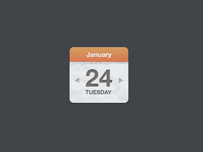 Calendar boo radley calendar icon paper texture