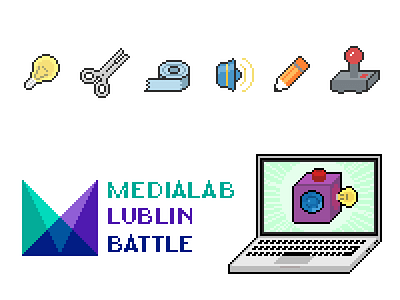 Pixel Medialab icons medialab pixel
