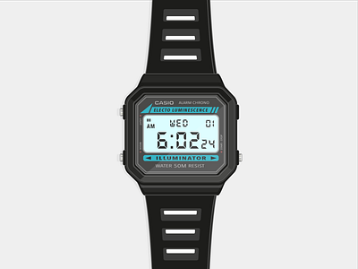 Casio casio illustration watch