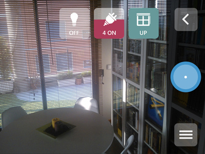 Home Remote UI: room crystal mobile