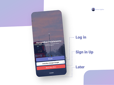 Log in Screen & Sign UP || Bistapps app design bistapps blue app brt bus rapid transit busway app design future app login screen