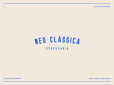 Neo Clássica Project beer beer branding beer logo brand brand design brand identity branding design brewery brewery logo brewing company logo logo design logotype marks