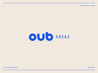 OUB Socks Project brand brand design brand identity clothes cool logo logodesign logotype mark oub pride sock socks
