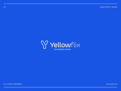 Yellowflix Project brand brand design brand identity branding design logo logo design logodesign logotype online online store y logo yellow