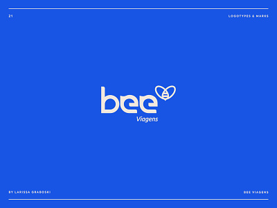 Bee viagens Project animal bee bee brand brand design brand identity branding branding design logo logo design logodesign logotype mark travel