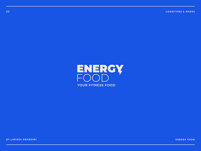 Energy food Project brand brand design brand identity branding branding design energy energy food energy logo fit fitness food logo logo design logodesign logotype mark