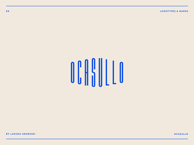 Ocasullo Project brand brand design brand identity branding branding design butterfly casulo logo logo design logodesign logotype mark ocasullo