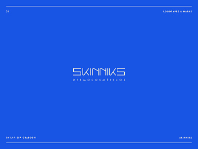 SKINNIKS Dermocosméticos Project brand brand design brand identity branding branding design cosmetic logo cosmetics cosmetics logo desinger graphic design logo logo design logodesign logotype mark