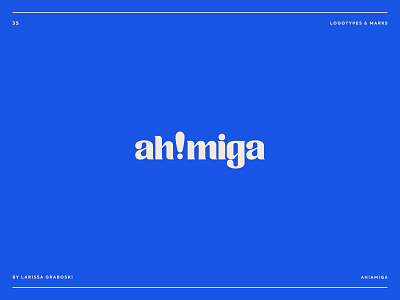 Ah!miga Project brand brand design brand identity branding branding design coffee coffeeshop girl logo logo design logodesign logotype woman